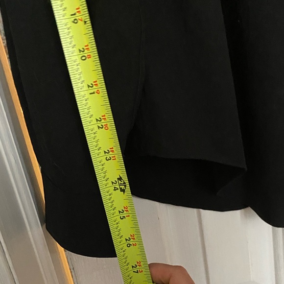 Van Heusen Black Flex Slim Fit Shirt - Picture 7 of 9